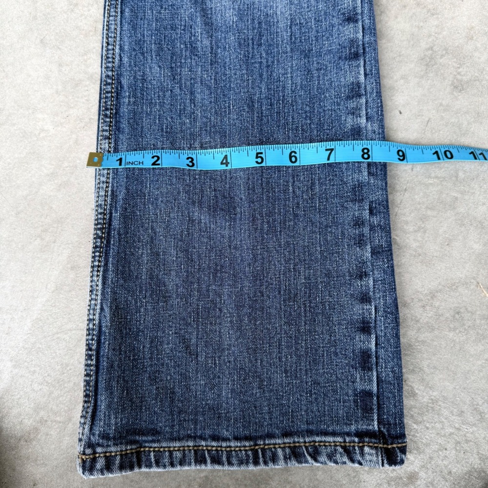 Wrangler Retro Slim Boot Men 33x34 Medium Wash Stretch Denim Jeans WLT77LY - Picture 12 of 12